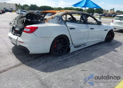 2017 Maserati Quattroporte S Gransport from USA, damaged, VIN ZAM56RPS6H1252501